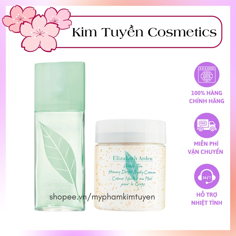 Set Nước Hoa Elizabeth Arden Green Tea