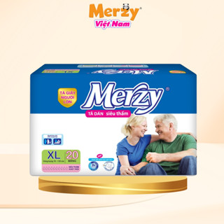 Tã Dán Người Lớn Merzy Bỉm Cho Mẹ Sau SInh Bỉm Người Lớn Siêu Thấm Khô Thoáng XL 20 Miêng