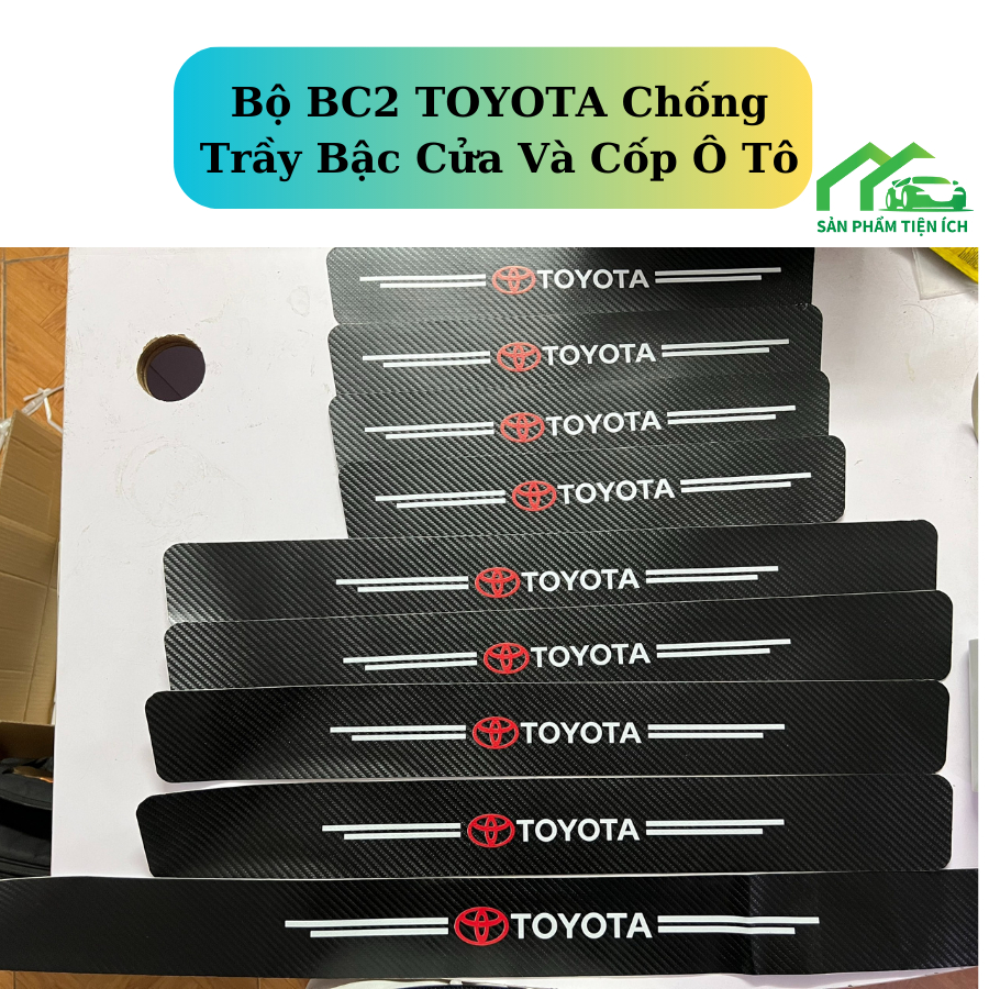 Bộ BC2 TOYOTA trống trầy xước cốp và bậc cửa ô tô