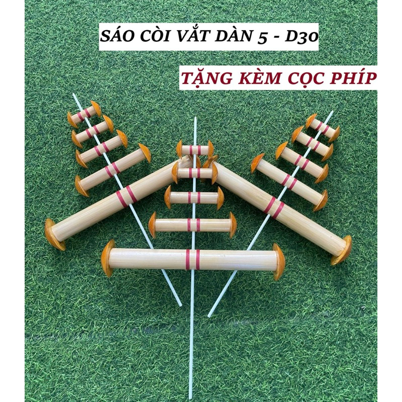 Sáo diều dàn còi 5 d30-35 cho diều từ 1m7 đến 2m5