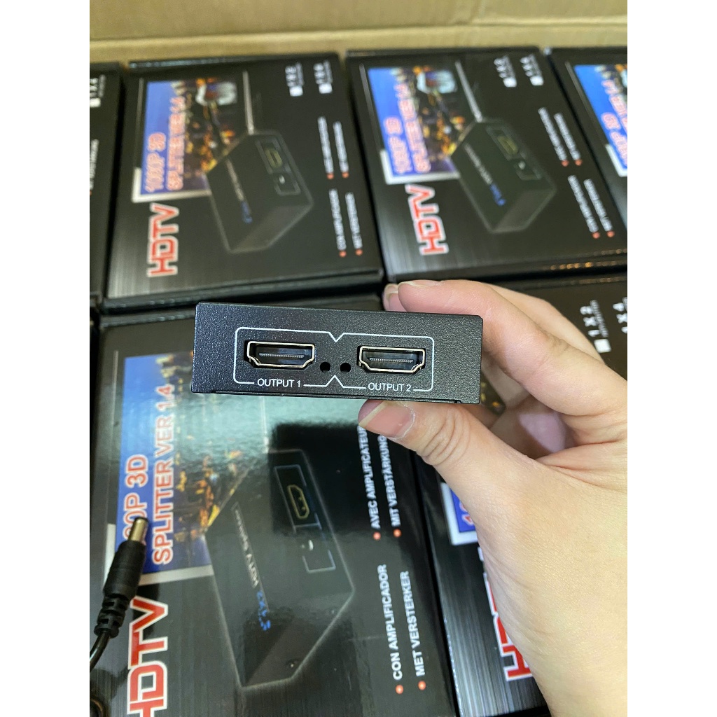 Bộ chia HDMI 1 ra 2 ( Mạch Ngắn) – Chia tín hiệu HDMI 4Kx2K