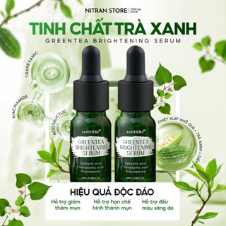 Combo 2 Serum Trà Xanh Làm Mờ Thâm Giảm Mụn Dành Cho Tất Cả Các Loại Da 10ml Skincare Nitran Store