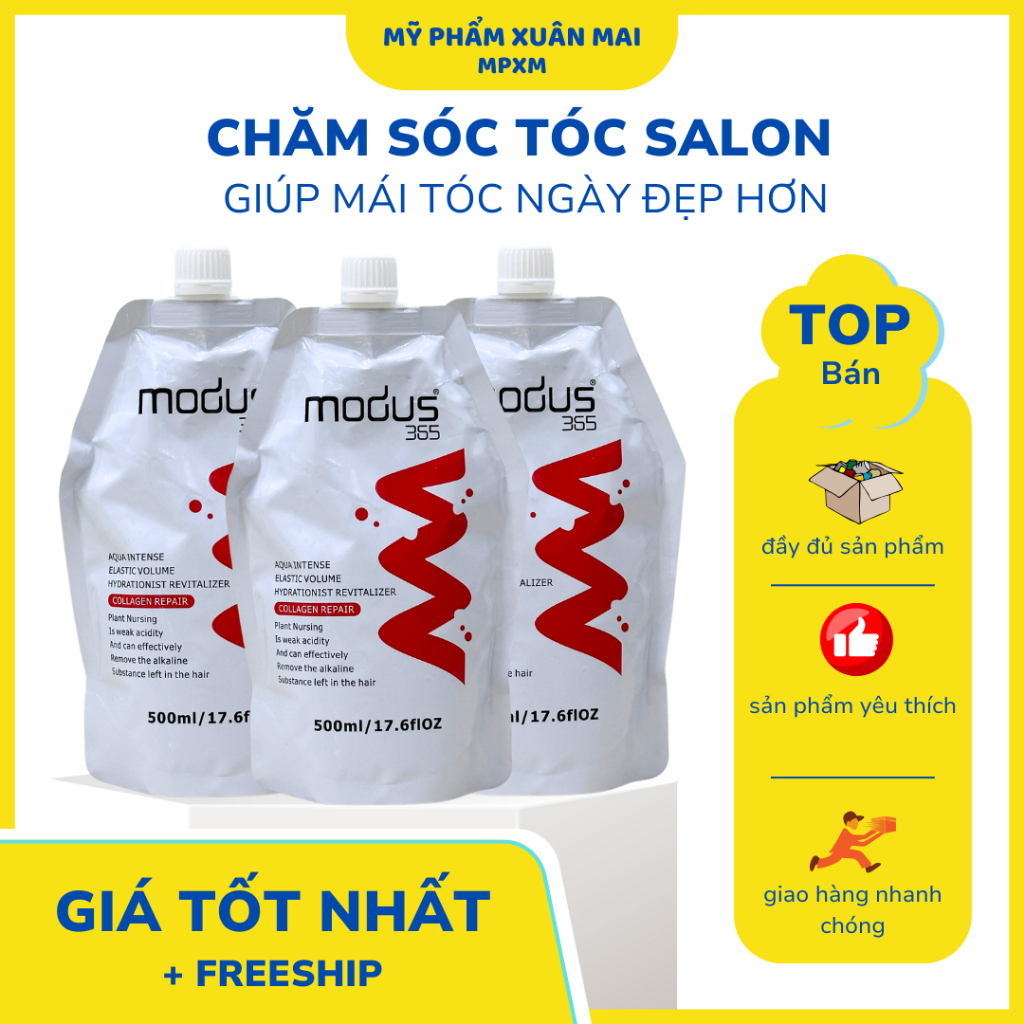 Kem ủ tóc Modus 365 Collagen Phục Hồi 500ml MODDUS