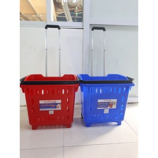 Giỏ kéo siêu thị