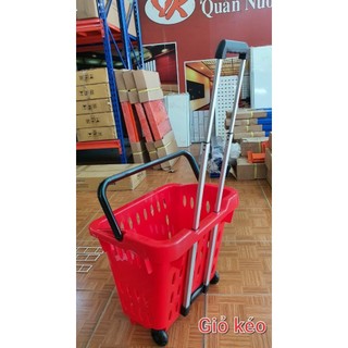 Giỏ kéo siêu thị