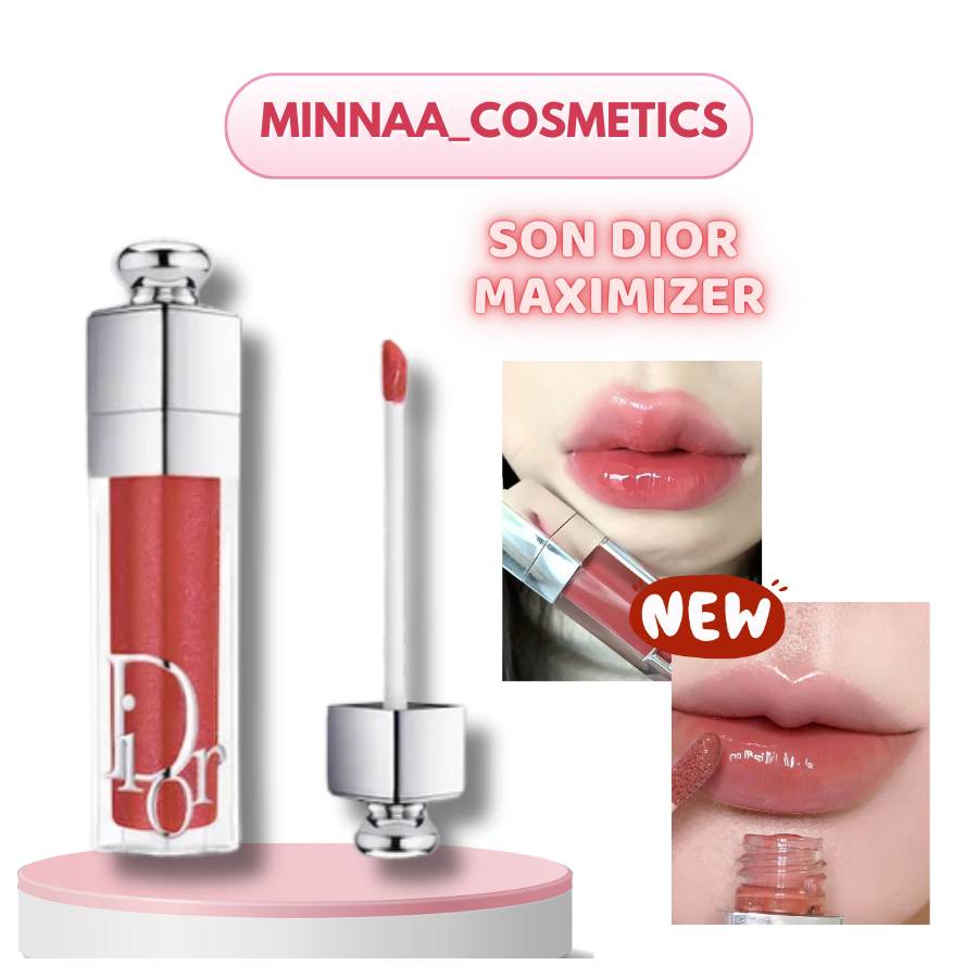 Son dưỡng Dior Maximizer mẫu mới 2023 Mini 2ml và Fullsize 6ml
