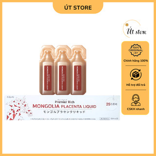  Nước Uống Nhau Thai Ngựa Chiến Mongolia Placenta - Hộp 30 ống 10ml 