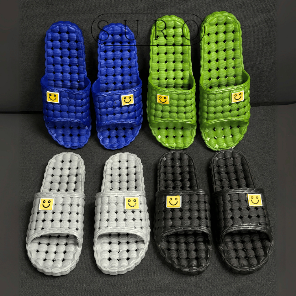 Dép Lỗ Mặt Cười - Dép Đi Trong Nhà Nam Nữ Siêu Bền , Dép Nhà Tắm, Dép Văn Phòng Chống Trơn Trượt