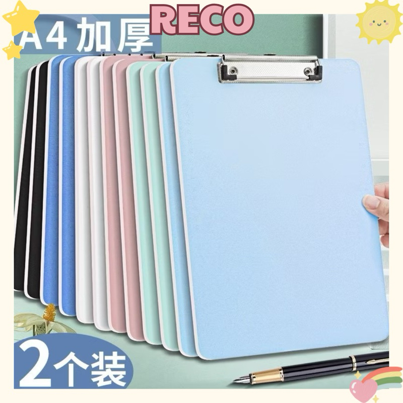 Bìa trình ký nhựa đơn A4 Bìa kẹp nhựa giấy A4 Trình ký nhựa kẹp hồ sơ A4 một mặt RECO