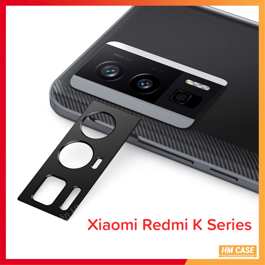 Khoét Lỗ Camera Lens Rings Kim Loại Xiaomi Redmi K80 / K80 Pro / K80 Ultra / K60 / K60 Pro / F5 Pro,