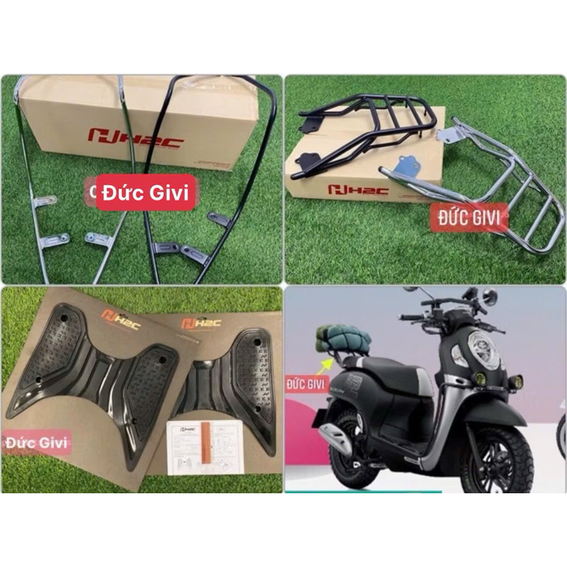 Phụ kiện H2C xe Scoopy 2021 đến 2024