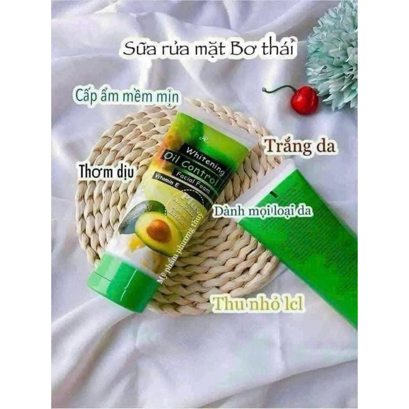 sữa rửa mặt bơ thái lan