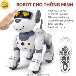 Chú Chó Robot Điều Khiển Từ Xa JJRC 1533, Đồ chơi Robot thông minh tương tác chạm, nhiều tính năng cao cấp - Sunny Kids