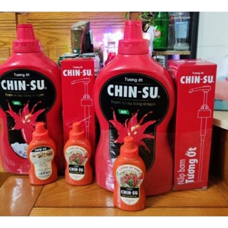 hạn dùng 27/9/2025 chai Tương ớt chinsu Siêu To khổng lồ 5kg chin-su( tặng vòi bơm tiện lợi)