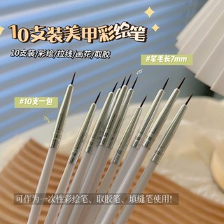 Cọ chuyên vẽ gel nổi , gel Qs , gel annies độ dài 7mm ( lẻ 1 chiếc )