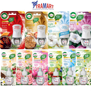 [Quà Tặng Nến Thơm Trị Giá 48k cho ĐH 399k] Bộ tinh dầu tinh dầu thơm phòng cắm điện 220v Air Wick 19ml- nhiều mùi hương