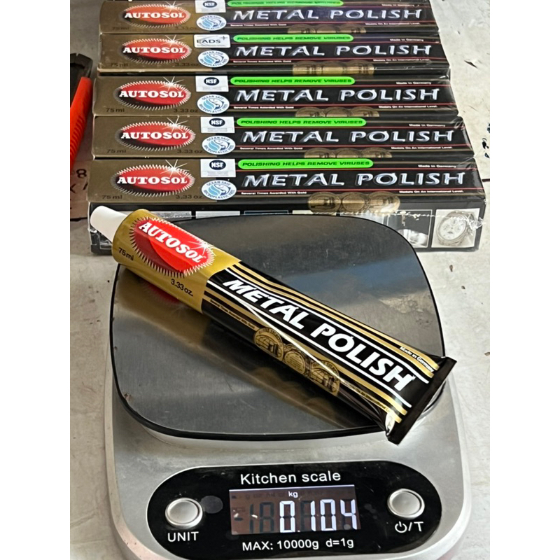 Kem Đánh Bóng Kim Loại Autosol Metal Polis ( 75ML ). Chính Hãng.