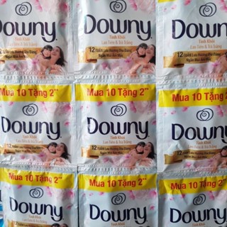 NƯỚC XẢ VẢI DOWNY TINH KHÔI NGĂN MÙI ẨM MỐC DÂY 12 GÓI