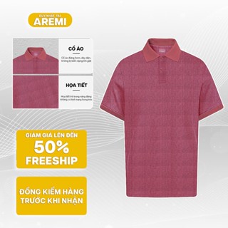  Áo polo nam tay ngắn cổ trụ AREMI chất liệu cotton cá sấu interlock co giản thấm thoáng mát APL0112 