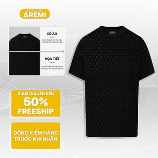  Áo thun nam cổ tròn tay ngắn AREMI chất liệu cotton 2c interlock hình in sắc nét không bong ATS0084 