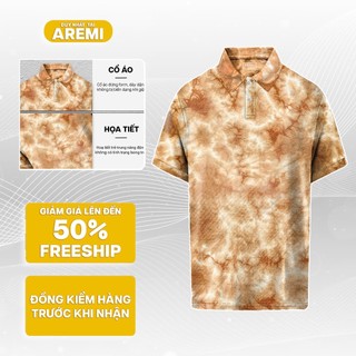  Áo polo nam tay ngắn WASH mới chính hãng AREMI thun nam có cổ chất liệu cotton co giản APL0027 