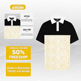  Áo polo nam tay ngắn AREMI chất liệu cotton cá sấu co giản 4c thiết kế sang trọng tinh tế APL0191 