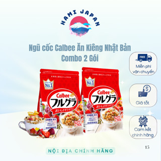 Combo 2 Gói Ngũ cốc Calbee Ăn Kiêng Giảm Cân Nội Địa Nhật Bản date 2026