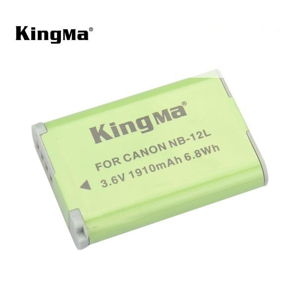 Pin Kingma for Canon NB-12L 1910mah for Canon NB 12L  Canon Legira Mini X, PowerShot N100, G1X MK II