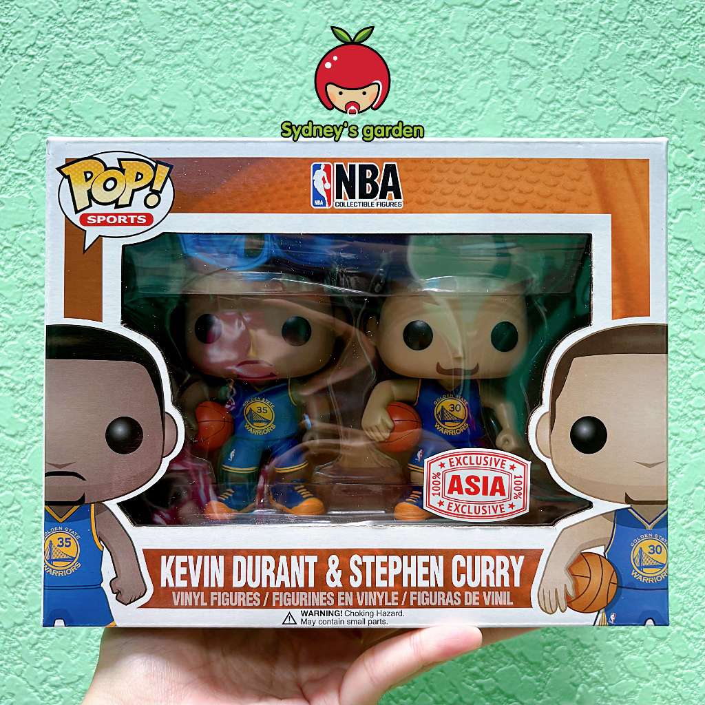 Mô hình Funko Pop NBA - KEVIN DURANT & STEPHEN CURRY (CANCELED) (POP ASIA)