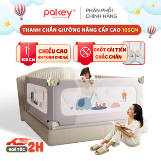 Thanh Chắn Giường Pakey Premium SV1 Cao Cấp, Cải Tiến Chốt Khoá Trên Dưới Chống Xê Dịch, Mẫu Mới Nhất 2025