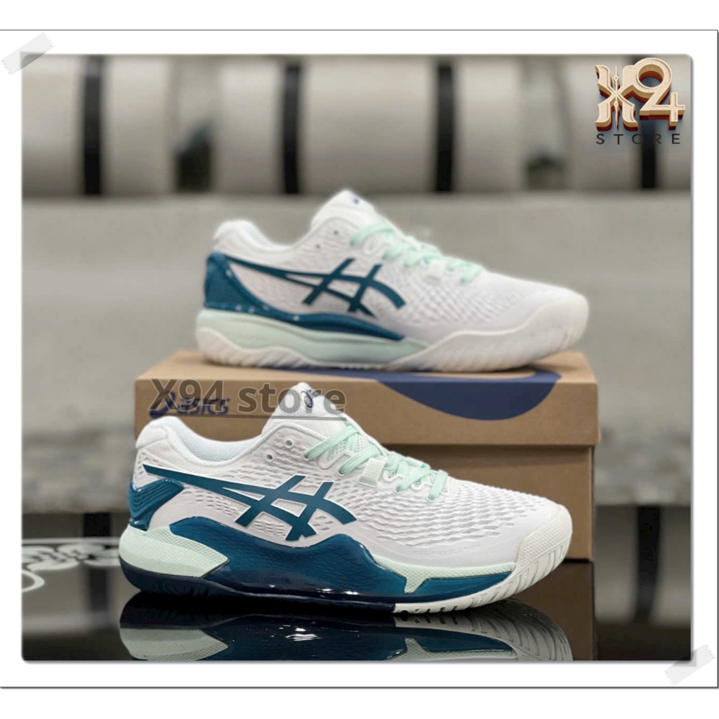 (Chính Hãng) Giày Thể Thao A̲s̲i̲c̲s̲ GEL Resolution 9 (Tặng Vớ)