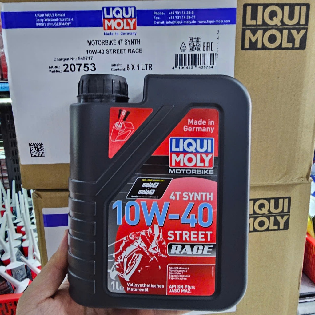 Dầu Nhớt Liqui Moly Street Race 10w40 - 20753