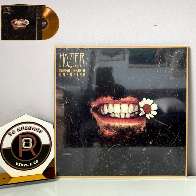Đĩa Than Hozier - Unreal Unearth  Unending (1LP Companion Ver - Raw Ochre Vinyl) - Excl The Record H