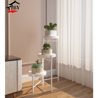 Giá đỡ hoa ban công trong nhà Giá đỡ hoa gấp hộ gia đình Giá đỡ cây nhiều màu Giá đỡ hoa nhiều lớp đơn giản