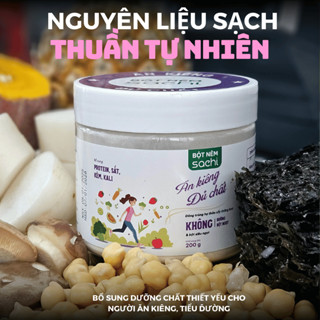 Bột Nêm Sachi  Dành cho người Ăn Kiêng - Rau củ thuần chay, Không Đường Không Bột Ngọt Không chất bảo quản