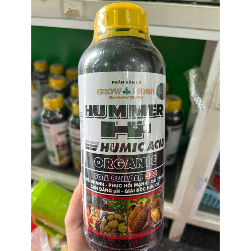 Humic Acid 322 Grow More – Phân bón lá Humer H1