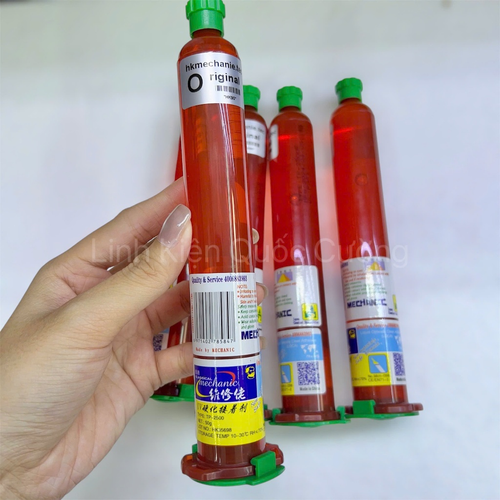 Keo nước UV Mechanic 50g không pha tạp chất