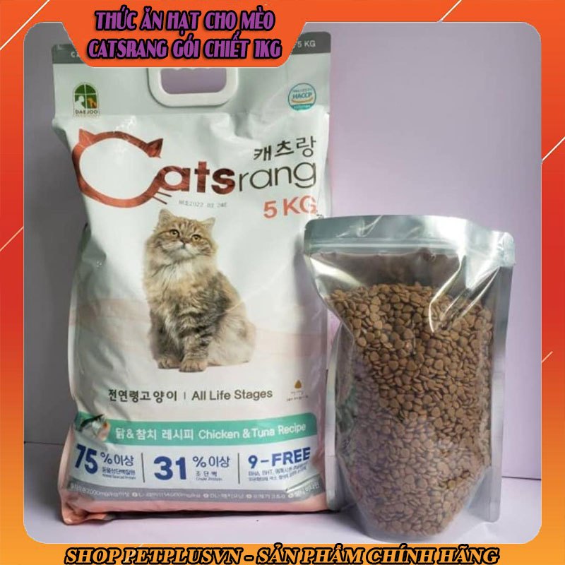Thức ăn hạt cho mèo mọi lứa tuổi Catsrang