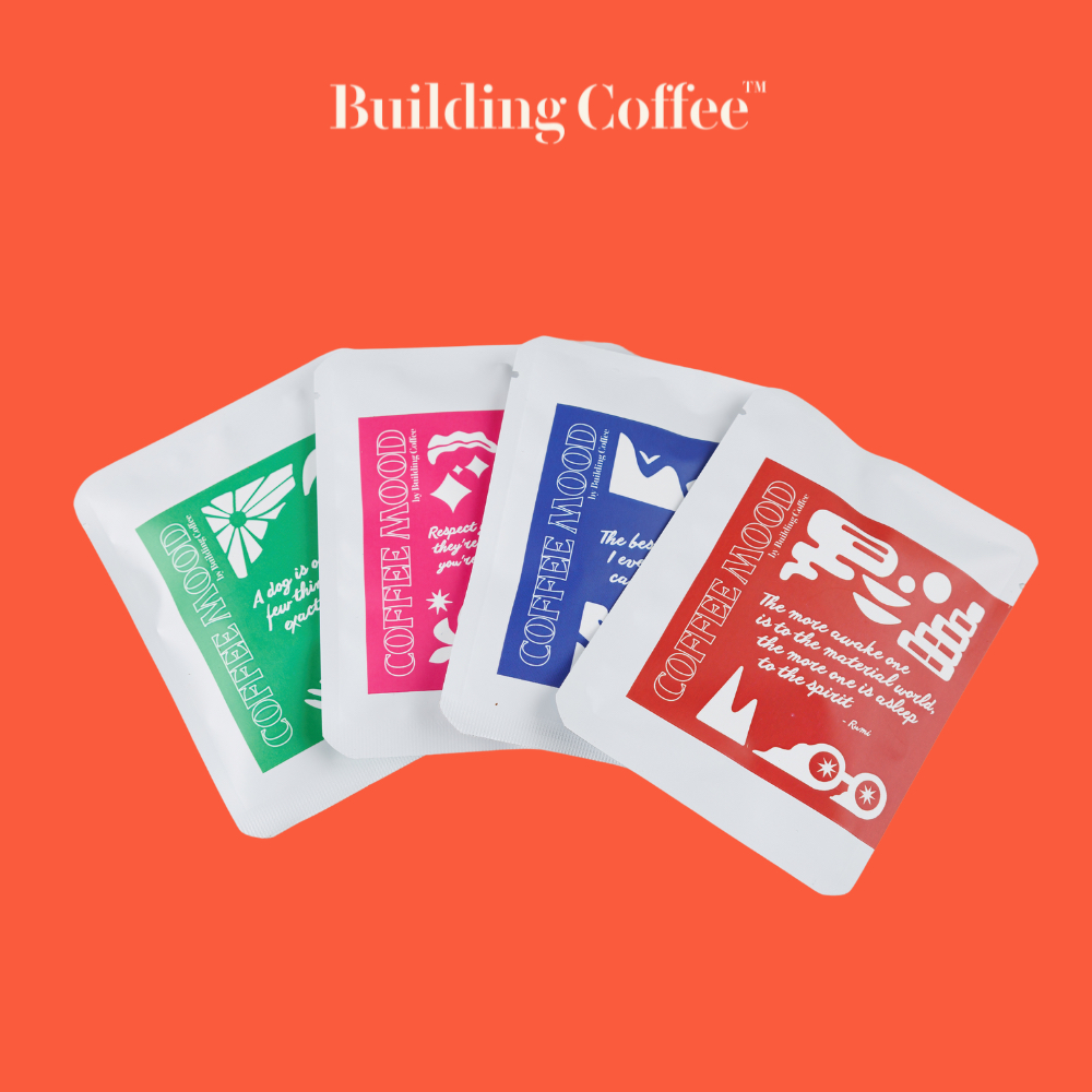 DRIP BAG SINGLE - COFFEE MOOD - Cà phê túi lọc - Building Coffee