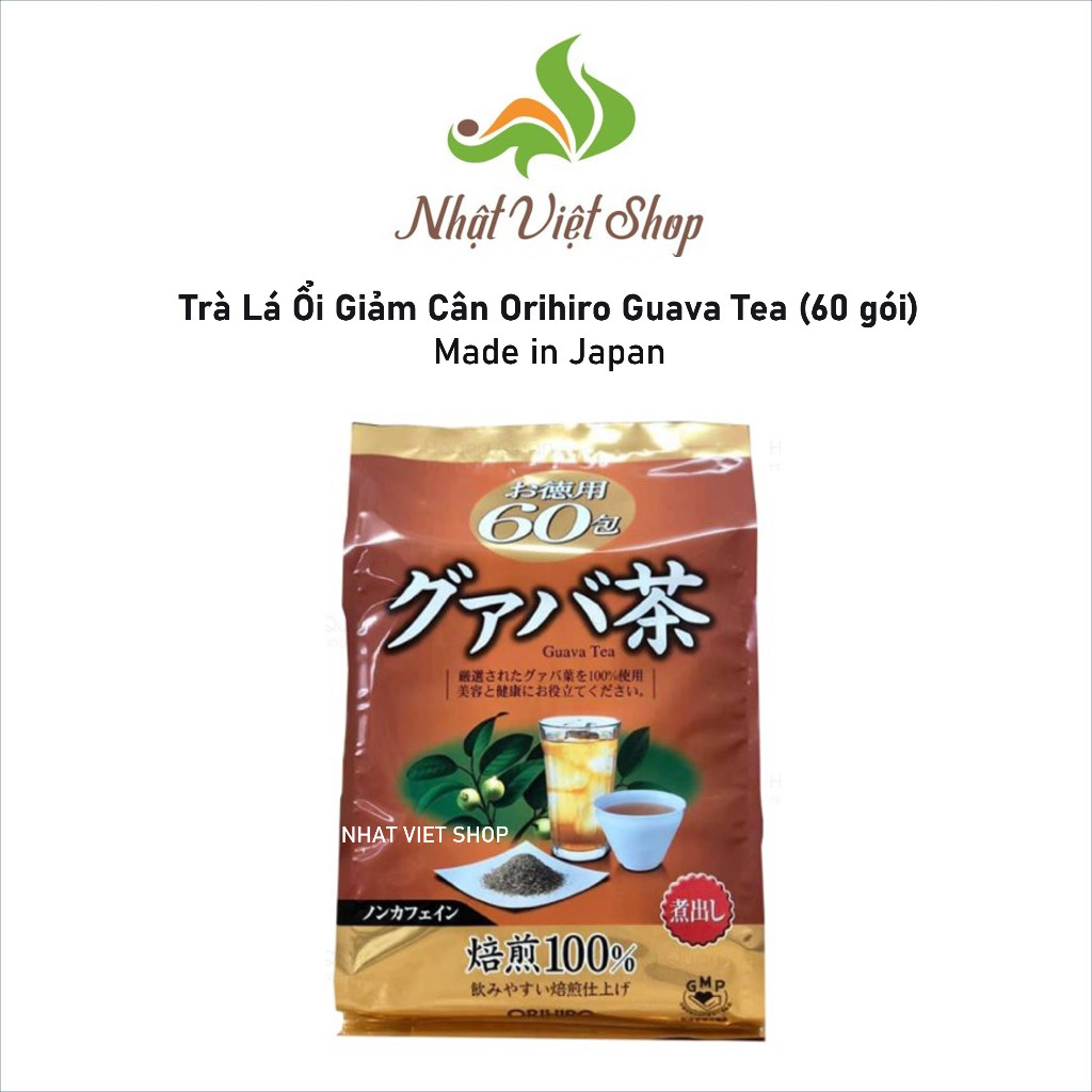 Trà Lá Ổi Giảm Cân Orihiro (60 gói)