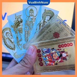 Miếng dán điện thoại, kim bài thái tuế đồng, miếng dán cầu may, tâm linh - vuabinhnuoc