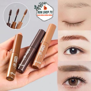 Gel Chuốt Lông Mày Aimeili Màu Nâu Tự Nhiên Không Lem, Mascara Lông Mày Chống Thấm Giữ Nếp Lâu Trôi