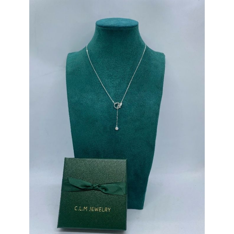 Dây Chuyền Tròn Đính Và Tròn Trơn MS889