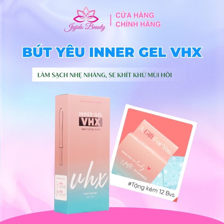 Bút Yêu Inner Gel VHX Slimming Care, Đũa Thần Inner Vĩnh Hồng Xuân Vệ Sinh Phụ Nữ Sạch Mềm Mại