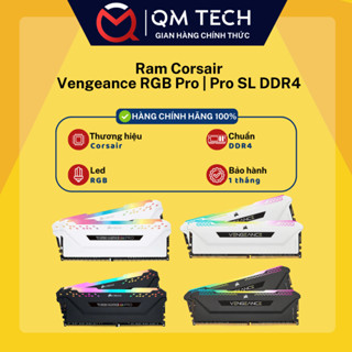 Ram Corsair Vengeance RGB Pro | Pro SL 8gb/16gb bus 3000/3200/3600 - QMTECH STORE