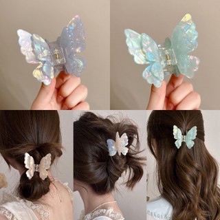 Kẹp bướm xà cừ ra nắng màu lấp lánh ánh nhũ sang trọng thanh lịch đi chơi đi biển