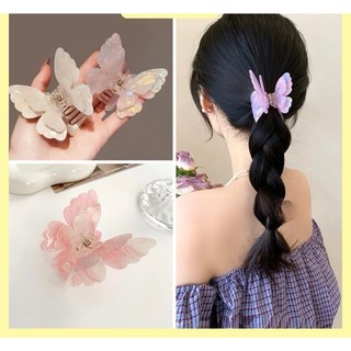 Kẹp bướm xà cừ ra nắng màu lấp lánh ánh nhũ sang trọng thanh lịch đi chơi đi biển