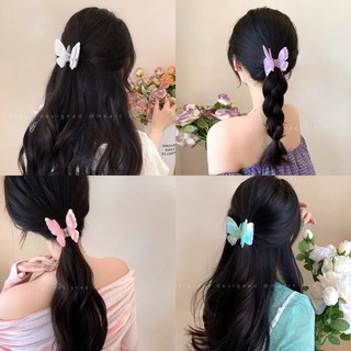 Kẹp bướm xà cừ ra nắng màu lấp lánh ánh nhũ sang trọng thanh lịch đi chơi đi biển
