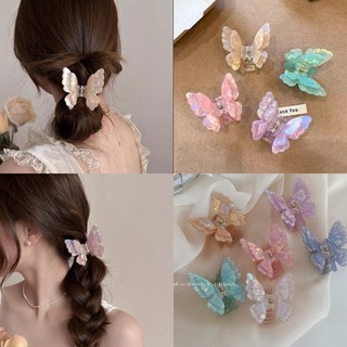 Kẹp bướm xà cừ ra nắng màu lấp lánh ánh nhũ sang trọng thanh lịch đi chơi đi biển