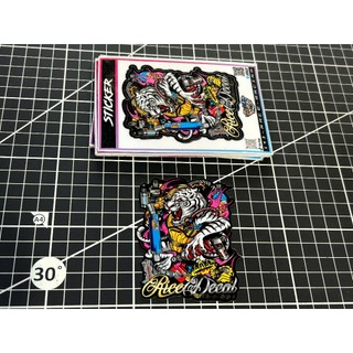 Tem Dán Rice Sticker Hổ 6.5x8.7 ricedecal
